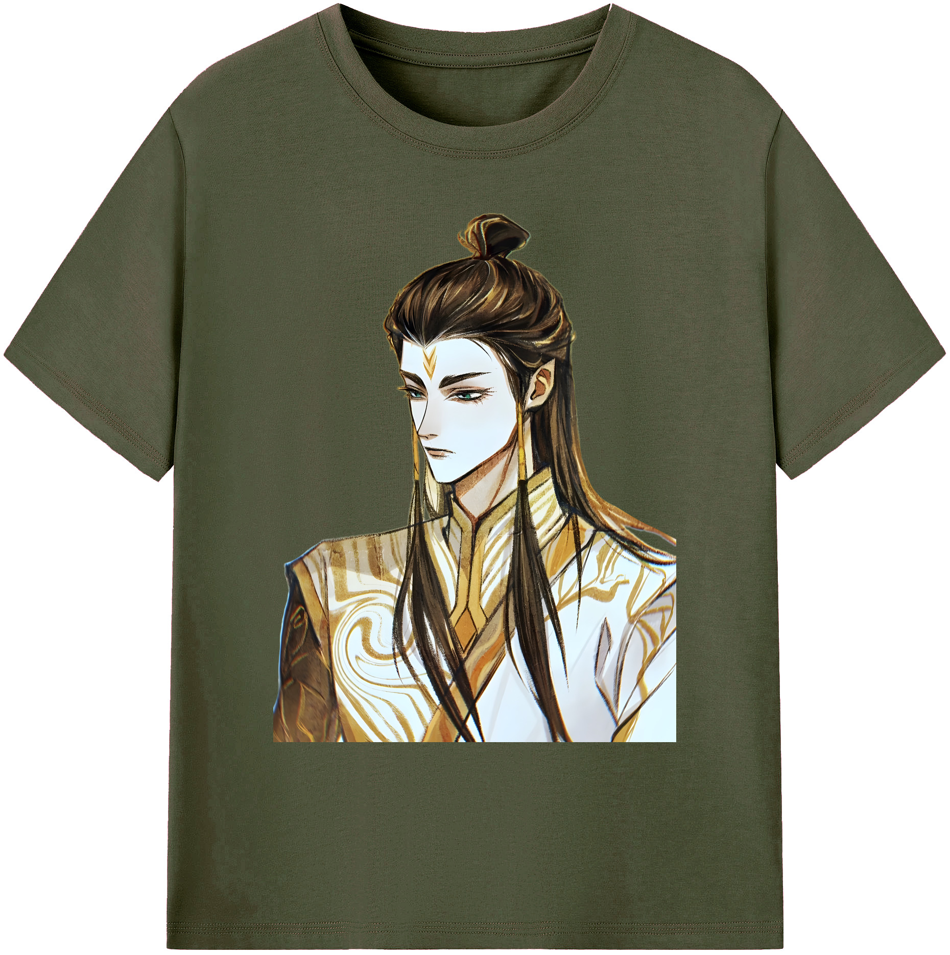 （画像用） Ne Zha 2 ナタ 魔童の大暴れ 綿100％ メンズ半袖Tシャツ｜肌触りやわらか＆通気性